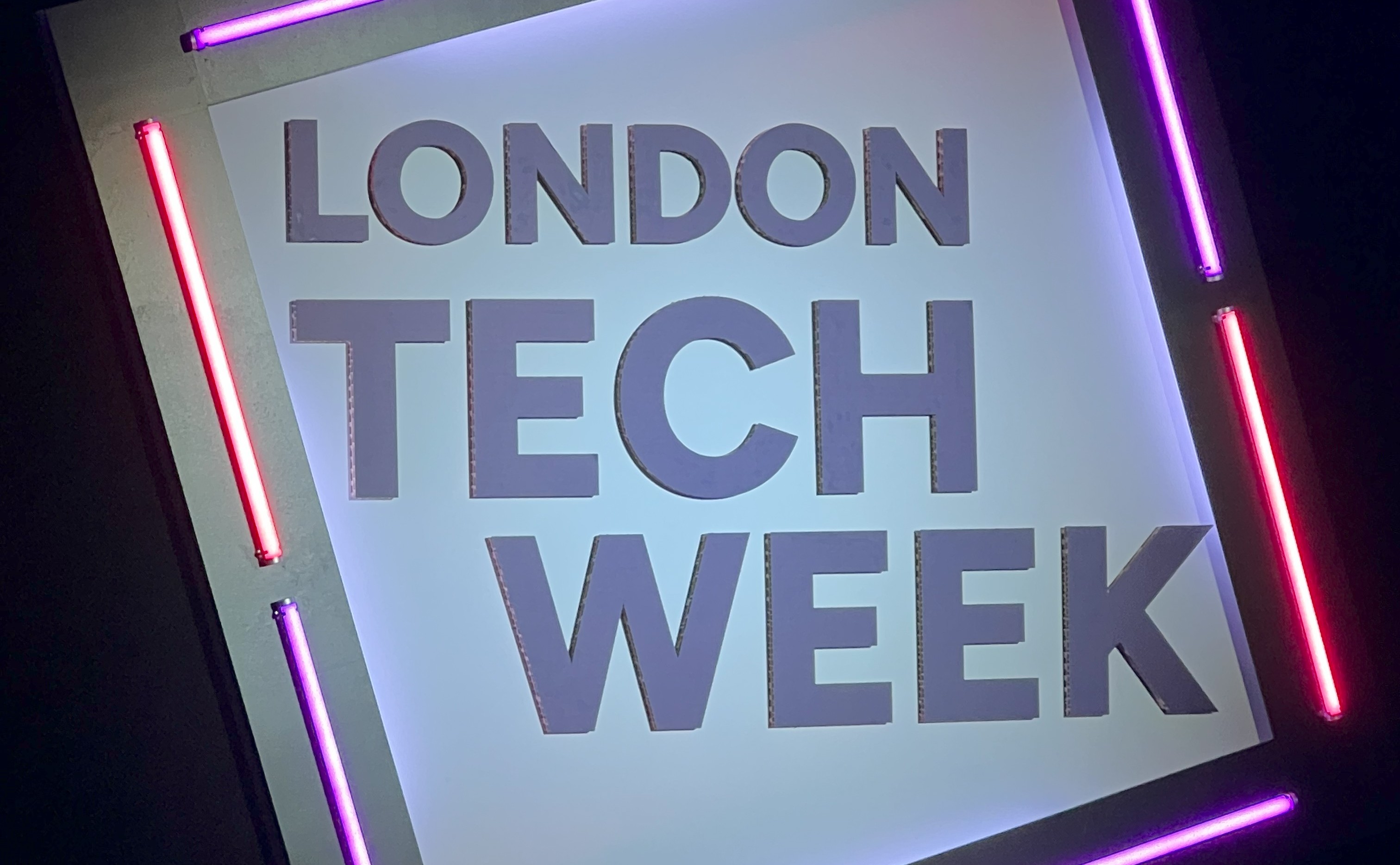 AWS coffee art at London Tech Week 2025